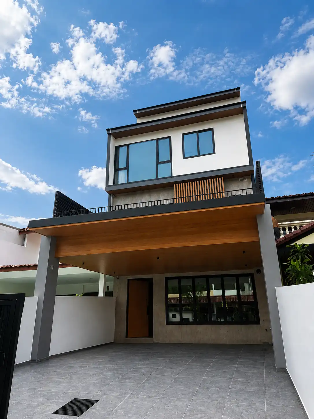 Reconstructed landed home at Lorong 1 Realty Park by Inspired Homes