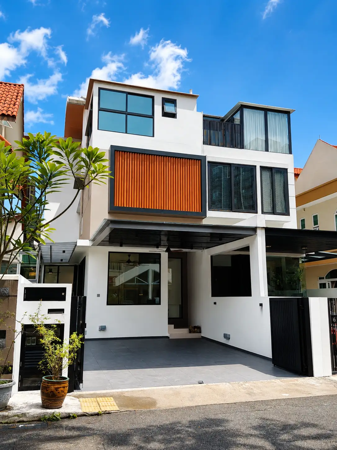 A&A works on a landed home at Puay Hee by Inspired Homes